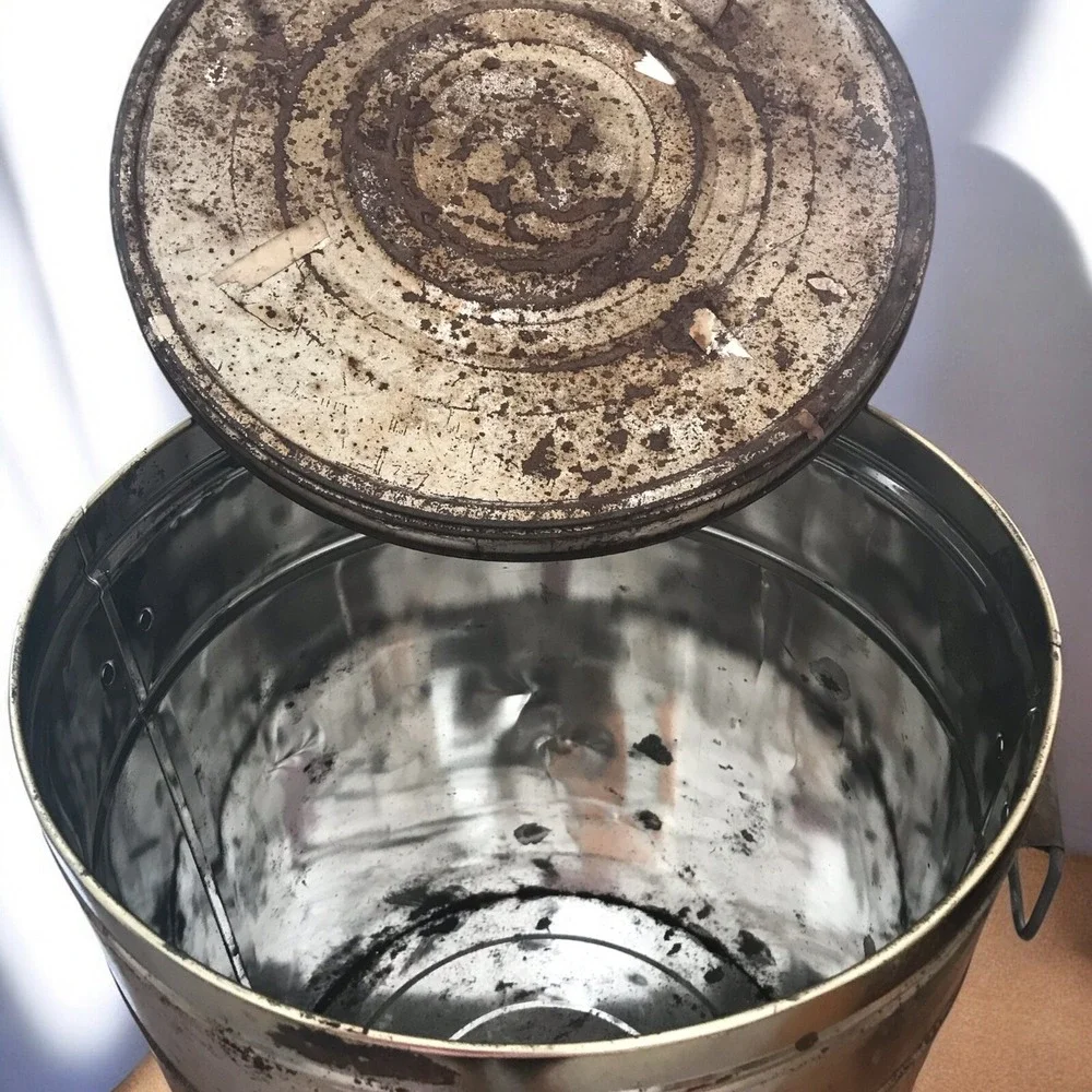 Vintage Gibbles  POTATO CHIPS LARGE 56 Oz Potato Chip‎ Tin Can Rare - Picture 5 of 5